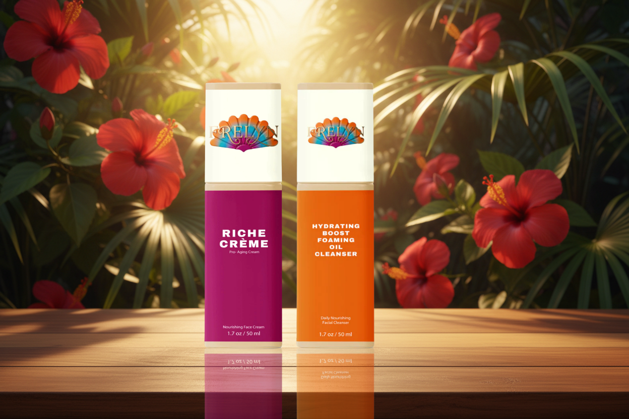 Frelyn Glow Up Duo – Riche Crème & Foaming Oil Cleanser Bundle