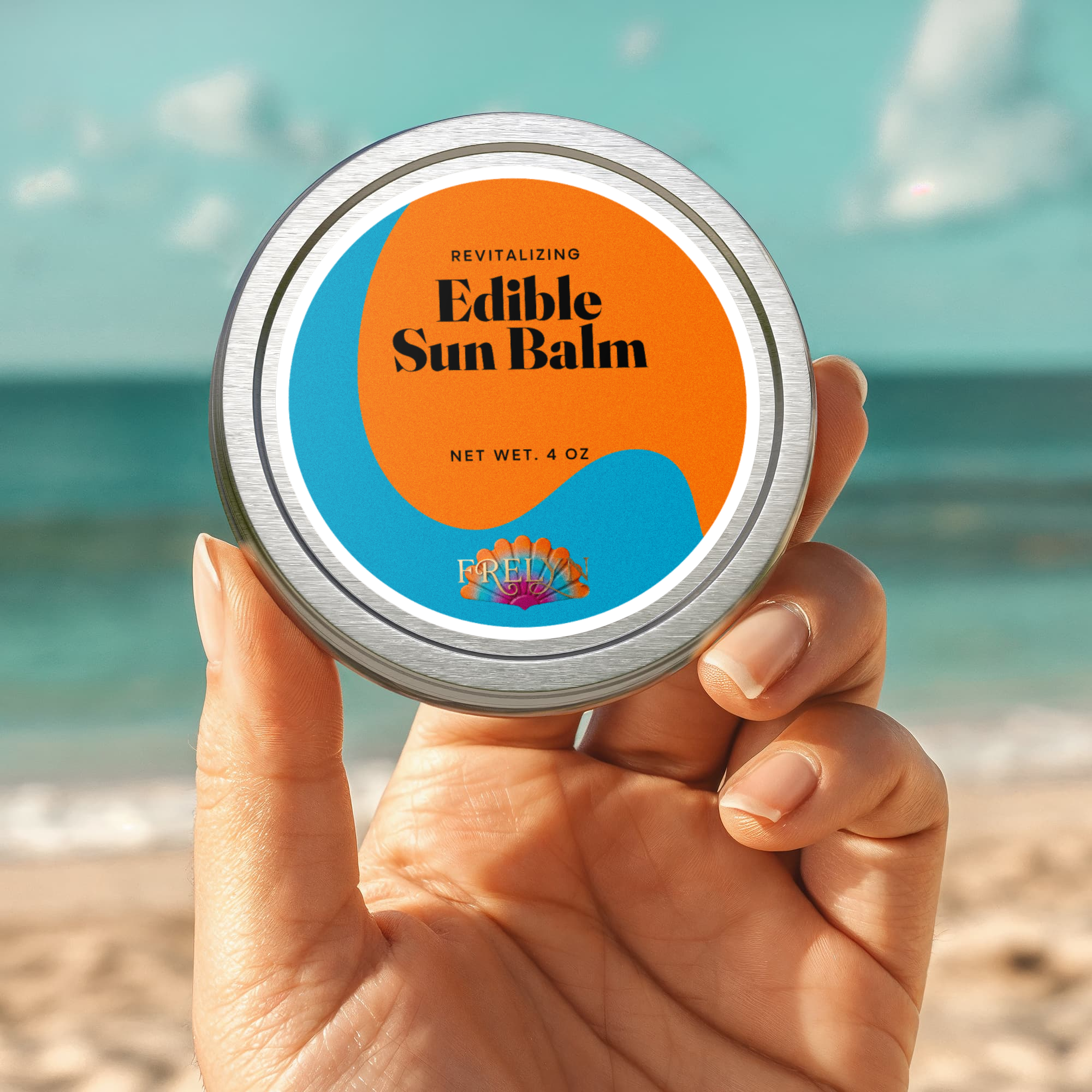 Edible Sun Balm – Natural Solar Daylight Protection | By Frelyn
