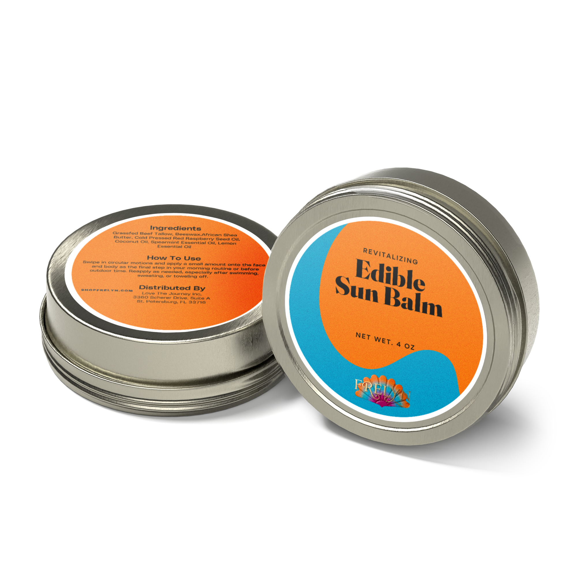 Edible Sun Balm – Natural Solar Daylight Protection | By Frelyn