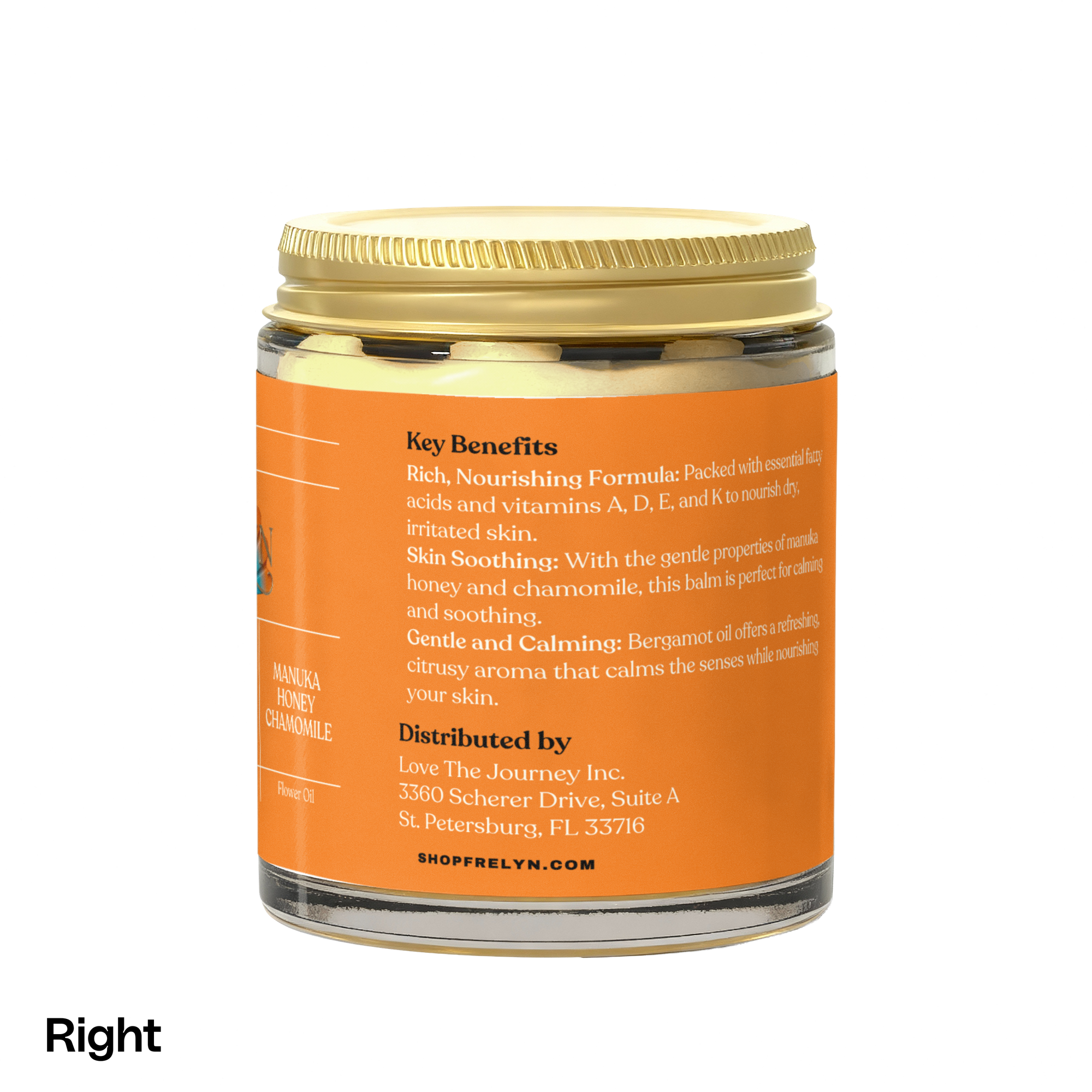 Manuka Honey & Chamomile Tallow Body Balm – Soothing Moisturizer | By Frelyn