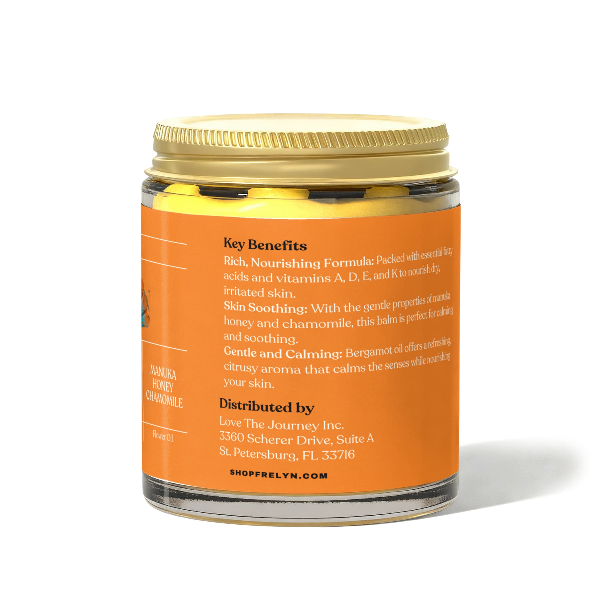 Manuka Honey & Chamomile Tallow Body Balm – Soothing Moisturizer | By Frelyn