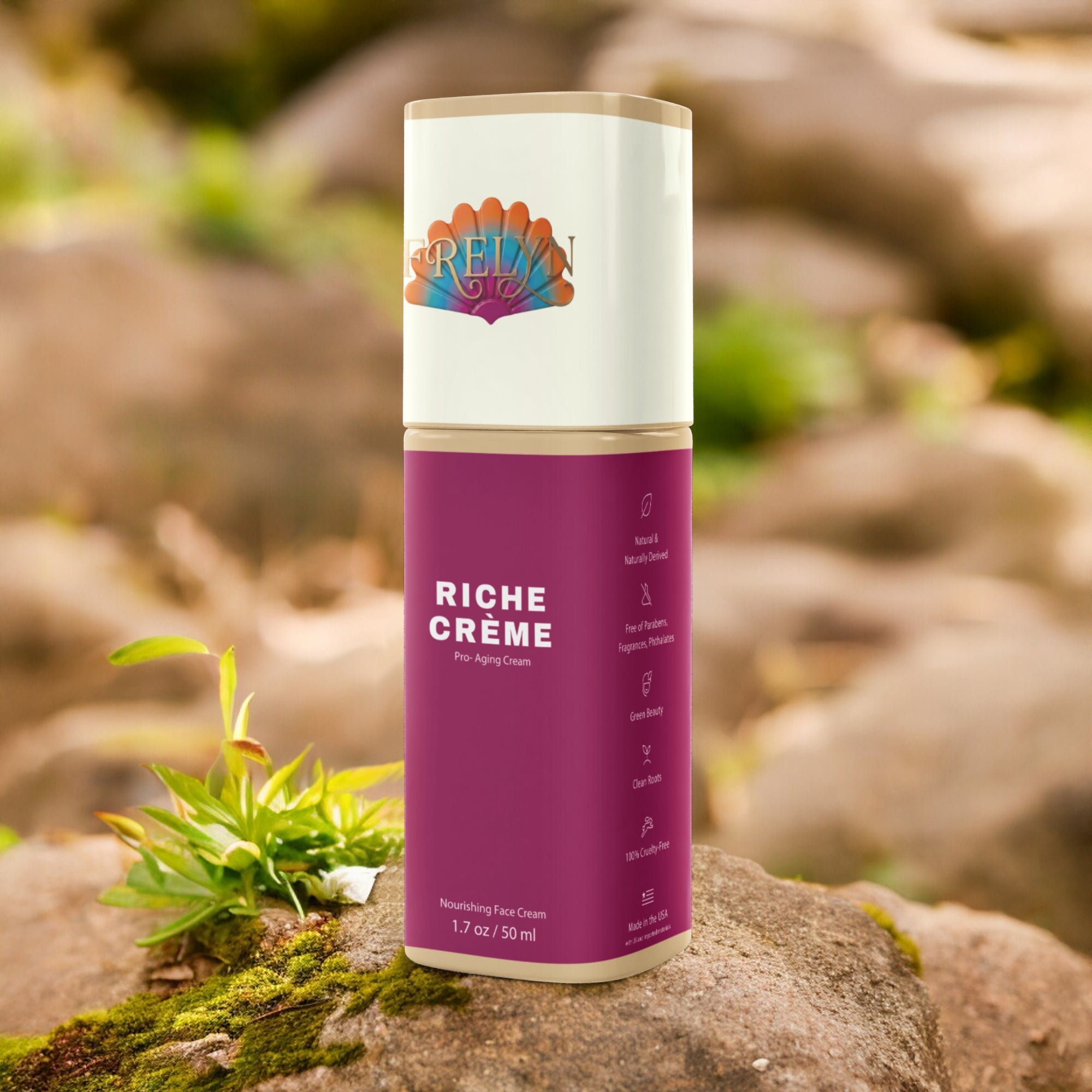 Pro-Aging Nourishing Face Cream for Mature Skin | By Frelyn