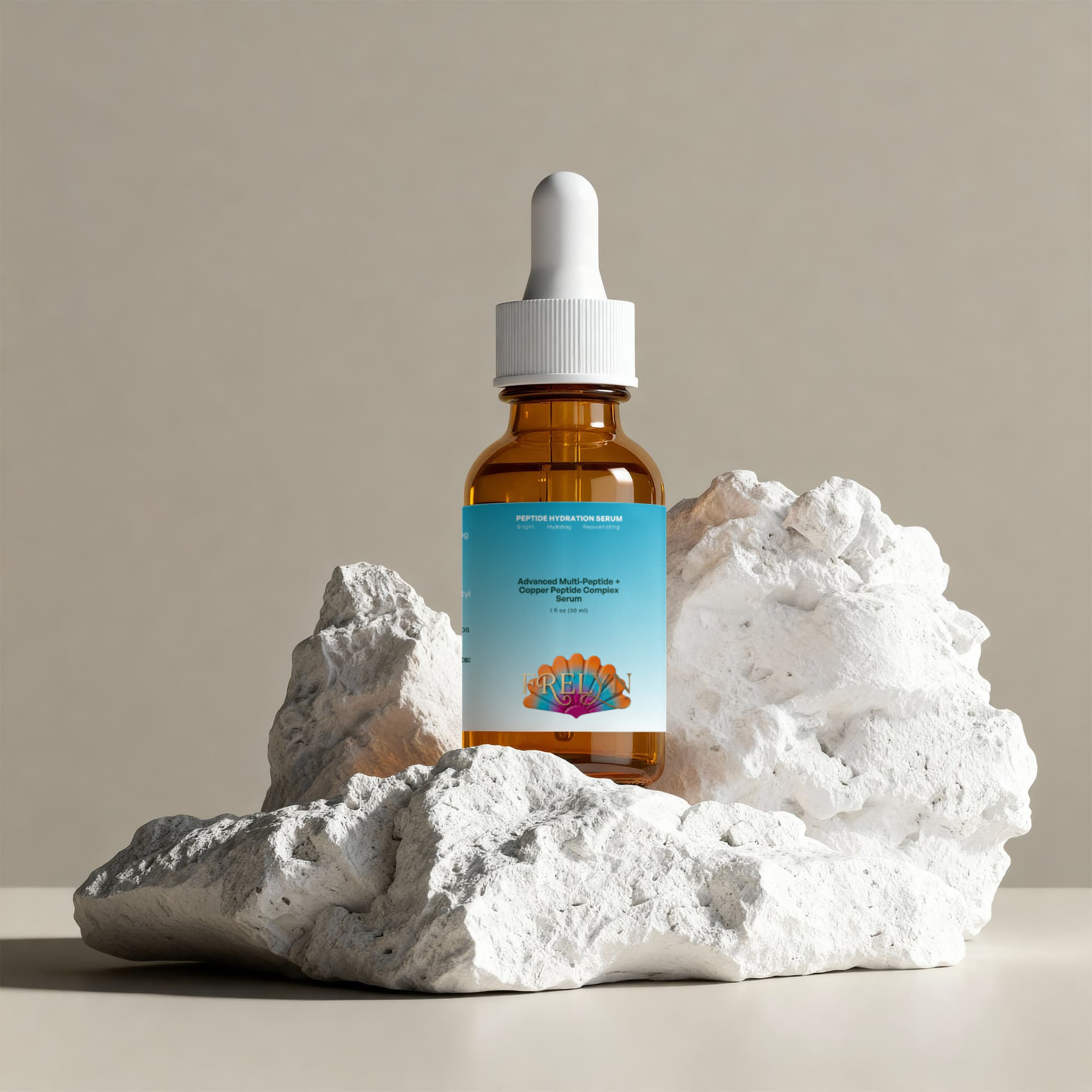 Multi-Peptide & Copper Peptide Complex Anti-Aging Serum | By Frelyn