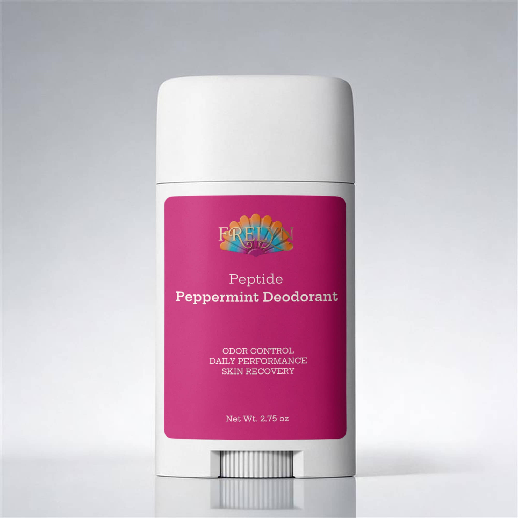 Peptide Peppermint Natural Deodorant (2 Pack) | By Frelyn