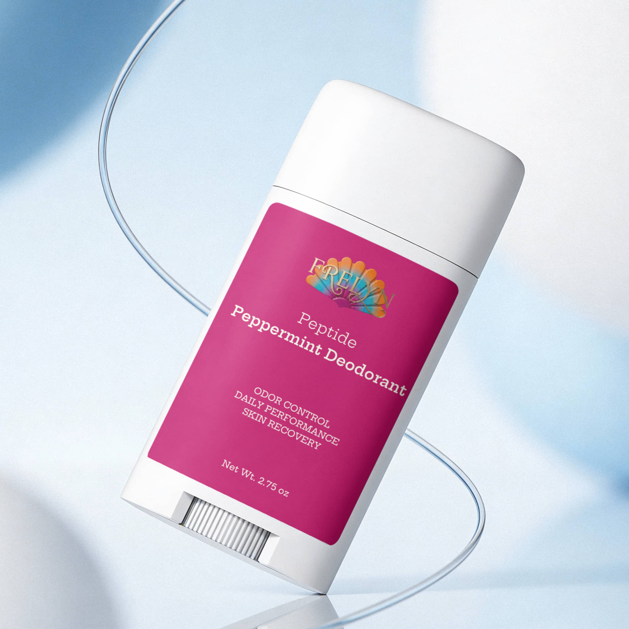 Peptide Peppermint Natural Deodorant (2 Pack) | Mula sa Frelyn