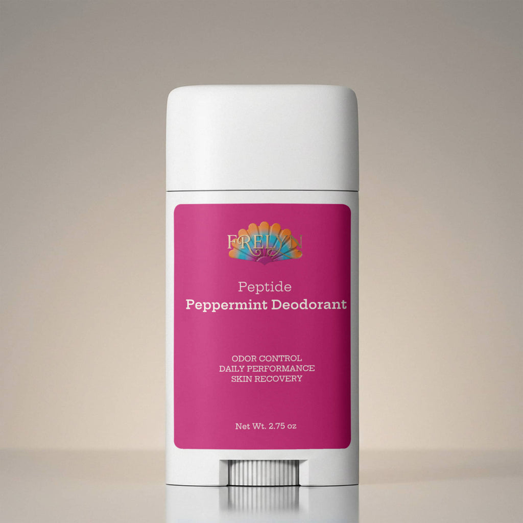 Peptide Peppermint Natural Deodorant (2 Pack) | Mula sa Frelyn