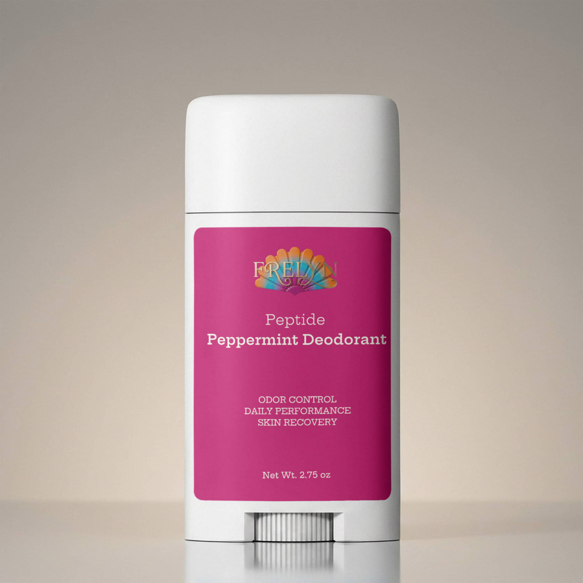Peptide Peppermint Natural Deodorant (2 Pack) | Mula sa Frelyn