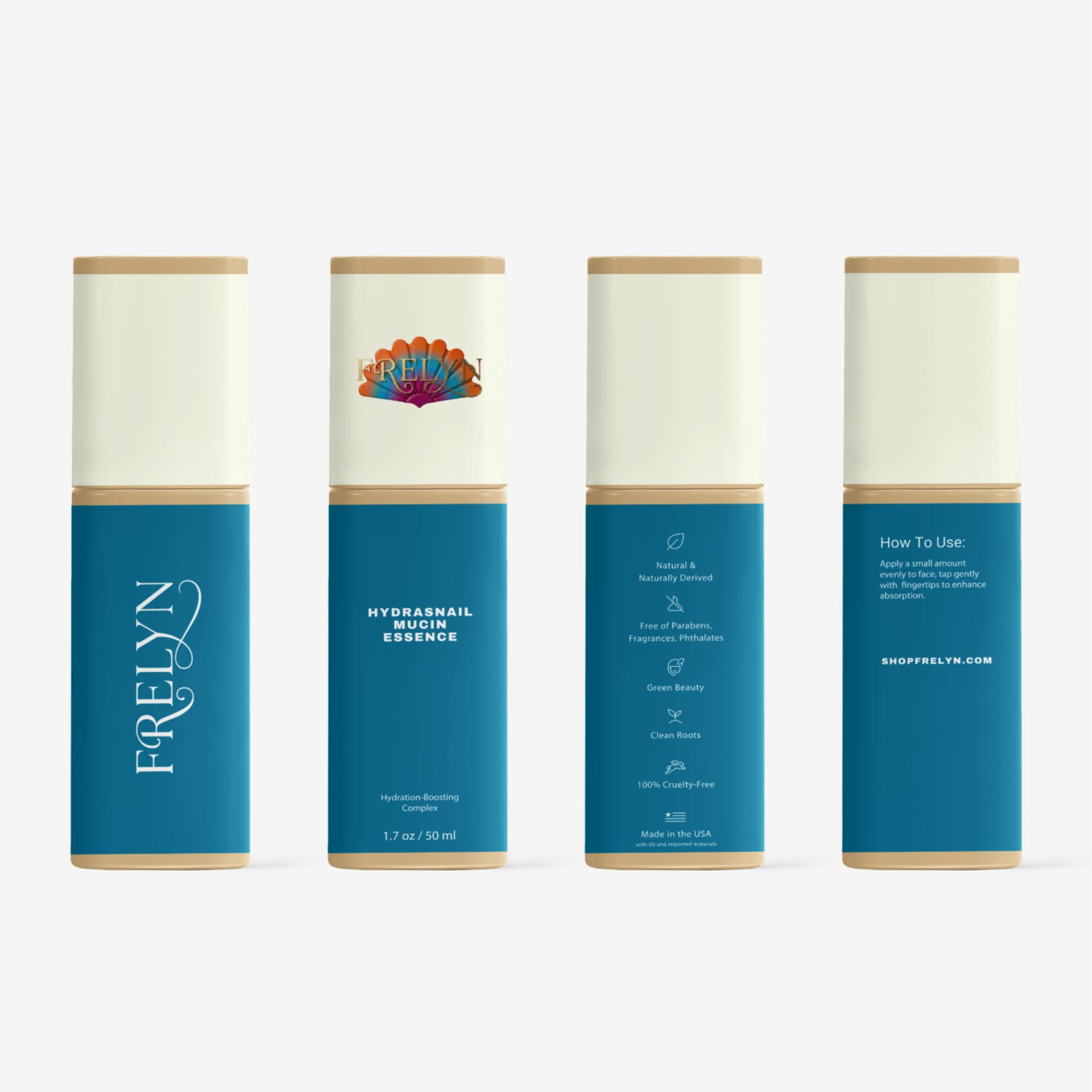 HydraSnail Snail Mucin Essence – Hydrating Skin Repair | By Frelyn