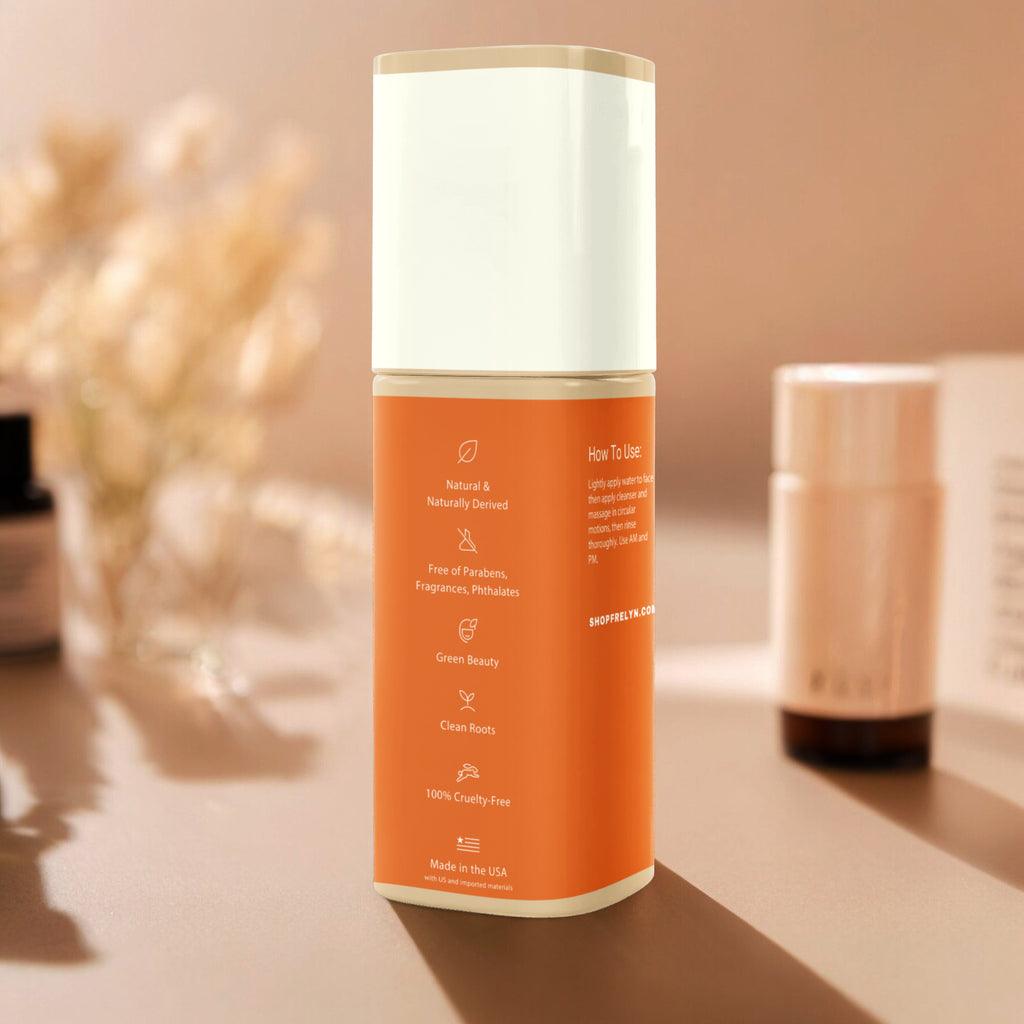 Milky Oil Foaming Face Cleanser – Gentle Daily Wash | By Frelyn