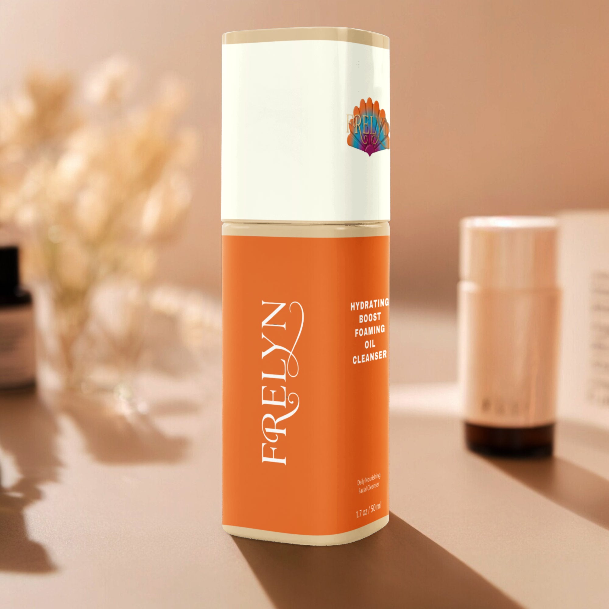 Milky Oil Foaming Face Cleanser – Gentle Daily Wash | By Frelyn