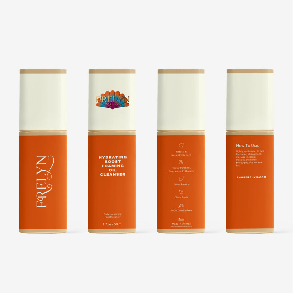 Milky Oil Foaming Face Cleanser – Gentle Daily Wash | By Frelyn