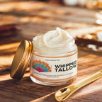 Whipped Grass-Fed Tallow Balm with Vanilla Bean – Deep Moisturizer | By Frelyn