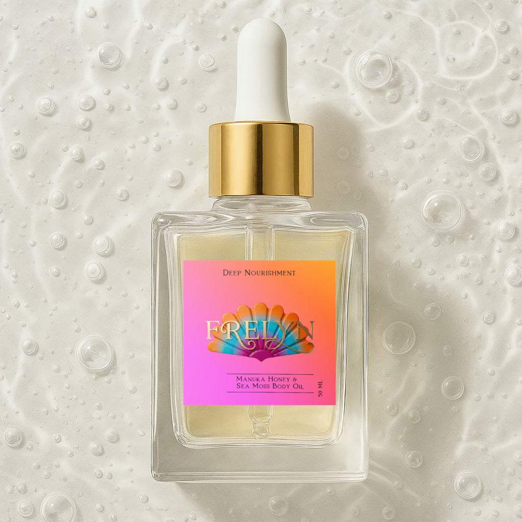 Manuka Honey at Sea Moss Post-Shave Body Oil | Gawa ni Frelyn